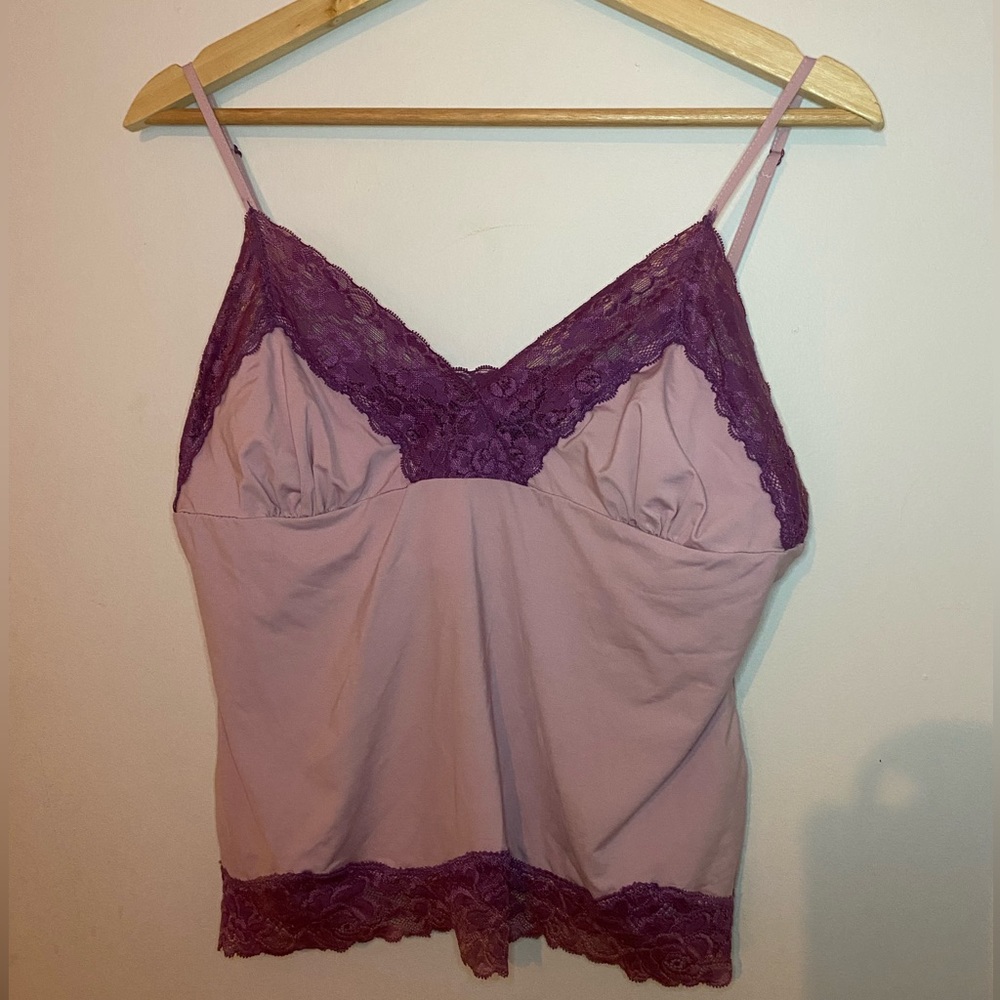 Vintage Purple Lace Top